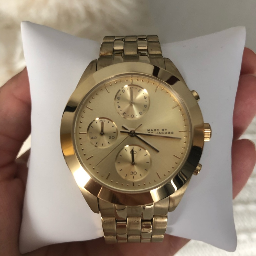 MARC by Marc Jacobs Gold watch